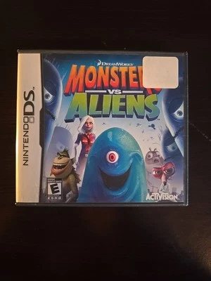Monsters Vs Aliens (Nintendo DS, 2009) Tested Working CW Manual - Image 1 of 4