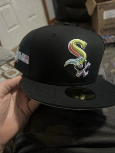 Chicago White Sox New Era 59Fifty Fitted Hat Cap 7 1/2 MLB Baseball 2005 Series - Picture 1 of 5