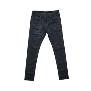 Purple Brand P001 Skinny Jeans in Black Resin Men's Size 34 - Picture 1 of 8