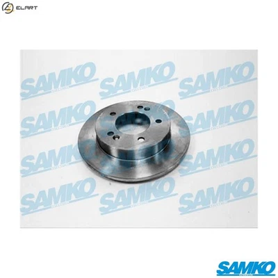 2x BRAKE DISC H2020P FOR HYUNDAI KIA D4FC/G4FA 1.4L G4FC 1.6L D4FB 1.6L 4cyl - Image 1 of 4