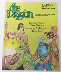 The Dragon Magazine #12 Vol. 2 No. 6 February 1978 Quag Keep Preview - Bild 1 von 18