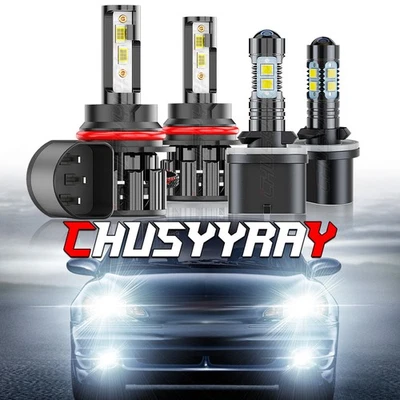 Faro LED alto/bajo para Pontiac Grand AM 1999 2000-2005 + bombillas antiniebla 6000 k Foto 1 de 4