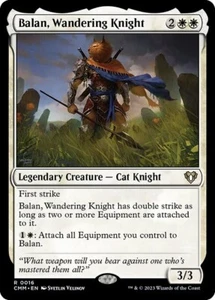 MTG - BALAN, WANDERING KNIGHT - Commander Masters (R) - Picture 1 of 1
