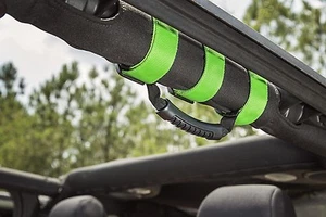 Ultimate Grab Handles Pair Green for Jeep Wrangler 1955-2018  13505.05 - Picture 1 of 4