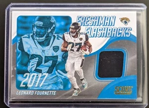 Leonard Fournette 2021 Score Freshman Flashbacks 2017 Relic Jaguars - Picture 1 of 2