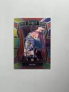 2024 Select WWE Tie-Dye Prizm Iyo Sky /25 - Picture 1 of 10