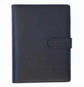 Black A5 Organiser Planner, 2 Rulers, Black Gel Pen, 52 weekly pages(26 sheets) - Picture 1 of 7