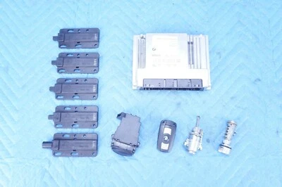 宝马 650i ECM DME 点火开关钥匙天线气缸 10 件套 2007 原始设备制造商 — 第 1/4 张图片