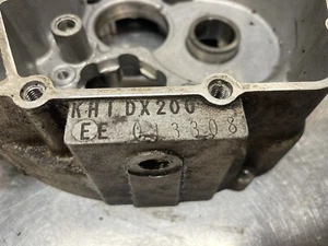 1991 Kawasaki KDX200 KDX 200 Right Side Engine Case Half Crankcase - Picture 1 of 6