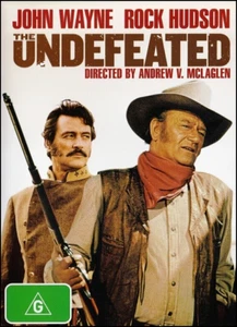 The UNDEFEATED John WAYNE Rock HUDSON Tony AGUILAR Bruce CABOT Western DVD Reg 4 - Picture 1 of 1