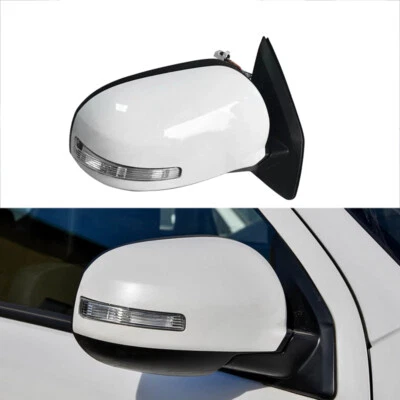 Conjunto de espejo retrovisor lateral derecho 9 pines blanco perla para Mitsubishi Outlander Sport 2016-2019 Foto 1 de 4