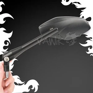 Medusa wing mirrors mat black snake headed blue-tinted fits scooter - Bild 1 von 8
