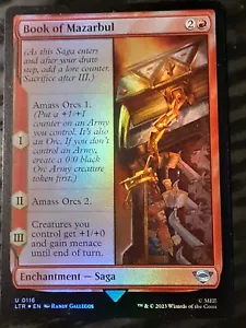 Libro de Mazarbul FOIL, El Señor de los Anillos, casi nuevo, MTG, ENVÍO GRATUITO - Imagen 1 de 3