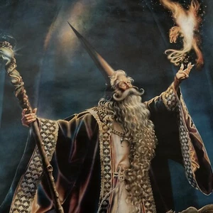 Zauberer Myles Pinkney Wassermann Sammlung Fantasy Magic Sternzeichen Poster 24” x 36” - Bild 1 von 11