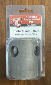 Accesorio de gato de remolque Bulldog montaje giratorio macho soldado pasador de 5/8" 2" OD - Imagen 1 de 3