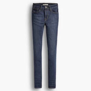 Levis 721 High Rise Skinny Womens W27 X L30 Hypersoft Blue Wash Denim Jeans - Picture 1 of 9