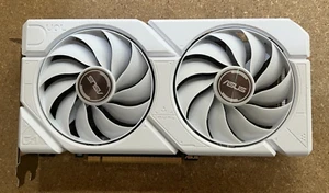 ASUS DUAL NVIDIA RTX 4060 EVO WHITE 8GB GDDR6 GRAPHICS CARD - Bild 1 von 5