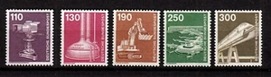106938/ BRD 1982 – Mi 1134-1138 – Freimarken: Industrie – postfrisch - Picture 1 of 1