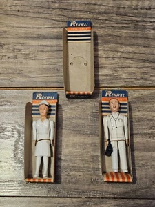 Vintage 1950s Renwal Doctor And Nurse Figures NEW 4" Figurine 44 Made in USA - Picture 1 of 10