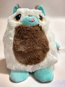 Fun Misfittens Get Meowt Kitten Cat Plush Beige Brown w/Teal Paws 9" - Picture 1 of 7
