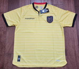 Ecuador National Soccer Team Jersey Yellow 2023 Camiseta De La Selección Ecuador - Picture 1 of 7