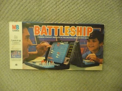 Vintage MB Games Battleship Game 1989 Complete - Image 1 of 4