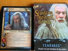 STARTER TENEBRES GANDALF VF OUVERT LORD OF THE RINGS TCG