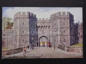 Berkshire: Windsor Castle, Henry Vlll Gateway c1934 - Picture 1 of 1