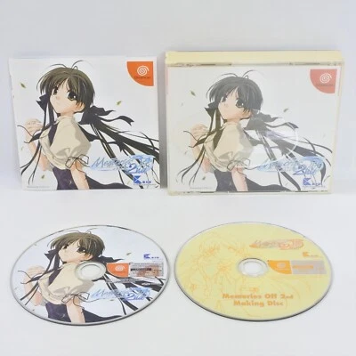 MEMORIES OFF 2ND Limited Ver T-19708M Dreamcast Sega ccc dc - Image 1 of 2