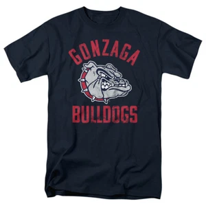 Gonzaga University Adult T-Shirt Bulldogs Logo, Navy, S-5XL - Picture 1 of 6