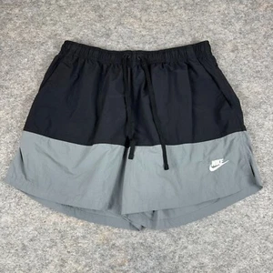 Nike Club Woven Shorts Color Blocked FB7811-010 grau schwarz Nylon Herren XL - Bild 1 von 14