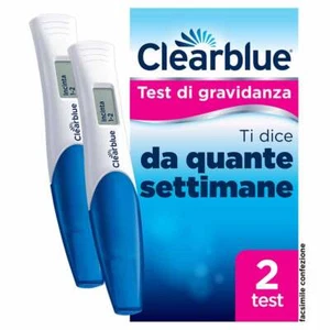 Clearblue Test di Gravidanza con Indicatore delle Settimane, 2 Test Digitali - Foto 1 di 1