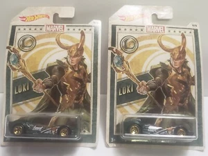 2018 Hot Wheels (2) Scoopa Di Fuego Loki Marvel Walmart Exclusive UNOPENED - Picture 1 of 3
