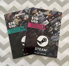 Cartão Virtual Steam R$ 20 - Gift Card