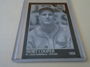 1991 Conlon TSN Baseball # 624 MORT COOPER ST-LOUIS CARDINALS 