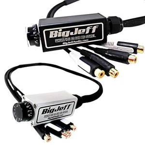 Official Big Jeff Audio Aluminum Cased 30" RCA Bass Knob Black/Silver - Picture 1 of 14