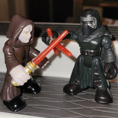 Playskool Star Wars Galactic Heroes EMPERADOR PALPATINE figura DarthSidiousKyloRen Foto 1 de 4