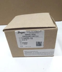 1 x NUEVO interruptor de presión compacto Dwyer 3.0-11.75" 1910-10 - Imagen 1 de 4