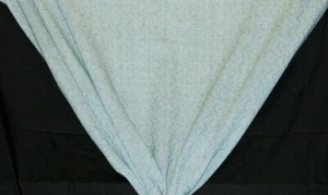 Rabatt Stoff OFFENE WEBUNG VORHANG blau Chevron - Meterware - Bild 1 von 1