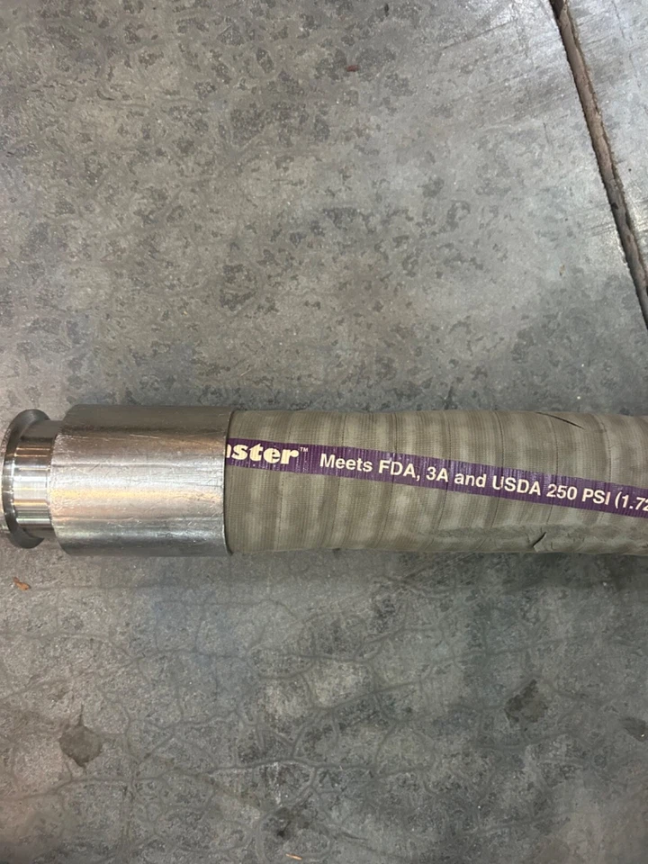 Manguera de grado alimenticio 2 pulgadas ID/6 pies de largo Foto 1 de 1