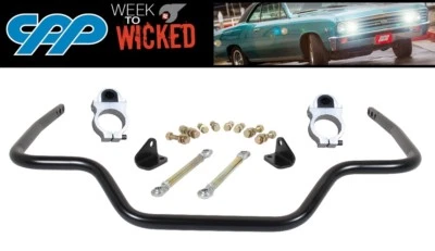 1964-72 Chevy Chevelle CPP Rear Pro Touring Sway Bar Kit Billet Hardware Mounts Foto 1 de 4