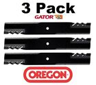 3 Pack Oregon 596-310 Mower Blade Gator G5 Fits Husqvarna 539106041 539109756