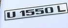 UNIMOG U1550L Typenbezeichnung Typenkennzeichen  2x A05L