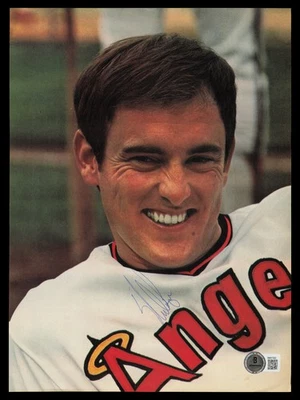 Nolan Ryan Signed 8x11 Magazine Page California Angels Beckett #BM37322 - Image 1 of 3