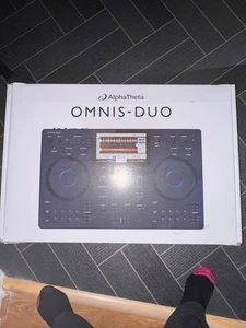 AlphaTheta OMNIS-DUO Portable All-in-One DJ System 5-Hour Battery - Picture 1 of 1