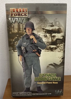 BBI Elite Force 1:6 Segunda Guerra Mundial 21ª División Panzer artillero cabo Franz Haas Foto 1 de 4