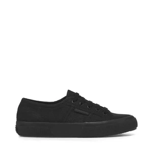 Superga 2750 Cotu Classic Sneakers All Black Canvas, Size Women 10, Men 8.5 NEW - Picture 1 of 8