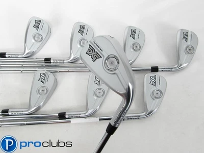 NEW PXG GEN7 0311P IRONS 4-PW,GW STEEL DYNAMIC GOLD MID 115 STIFF FLEX #461108 - Image 1 of 4