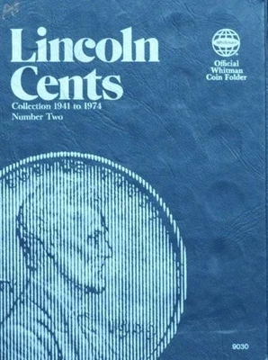 Lincoln Cent Collection in Whitman Book No. 2 - 83 Coins 1941-1974 - Image 1 of 3