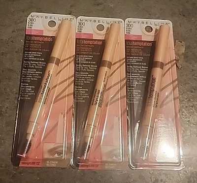 Maybelline Total Temptation Brow Pencil – 300 Blonde, 3 Count - Image 1 of 4